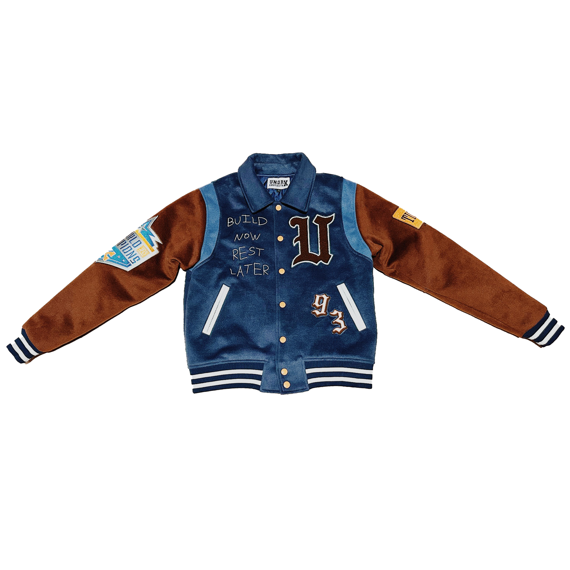 93 Varsity Jacket – UNDR x CNSTRCTN